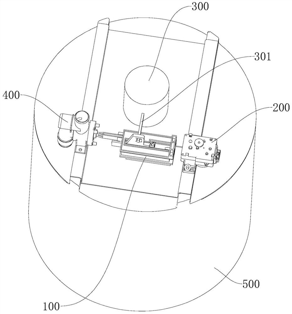 Transmission mechanism of household appliance and household appliance