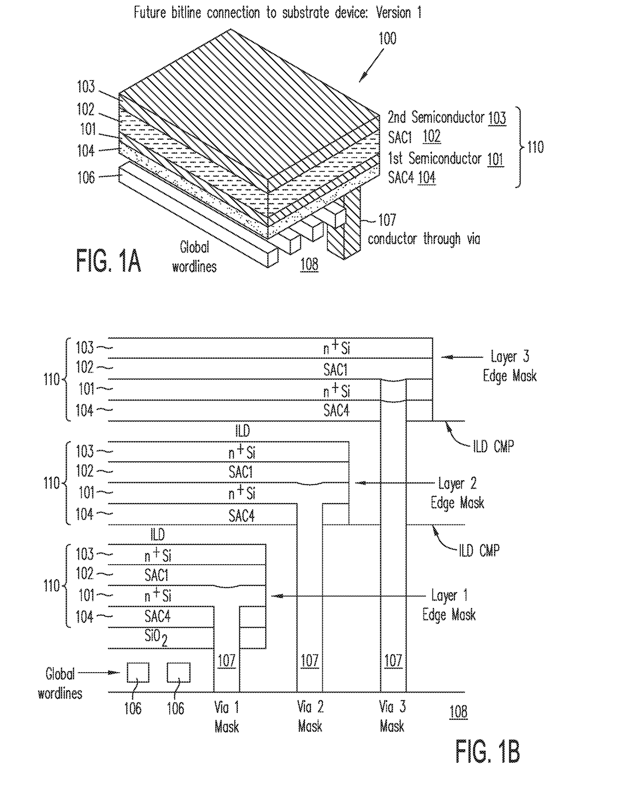 3-Dimensional NOR Memory Array Architecture and Methods for Fabrication Thereof
