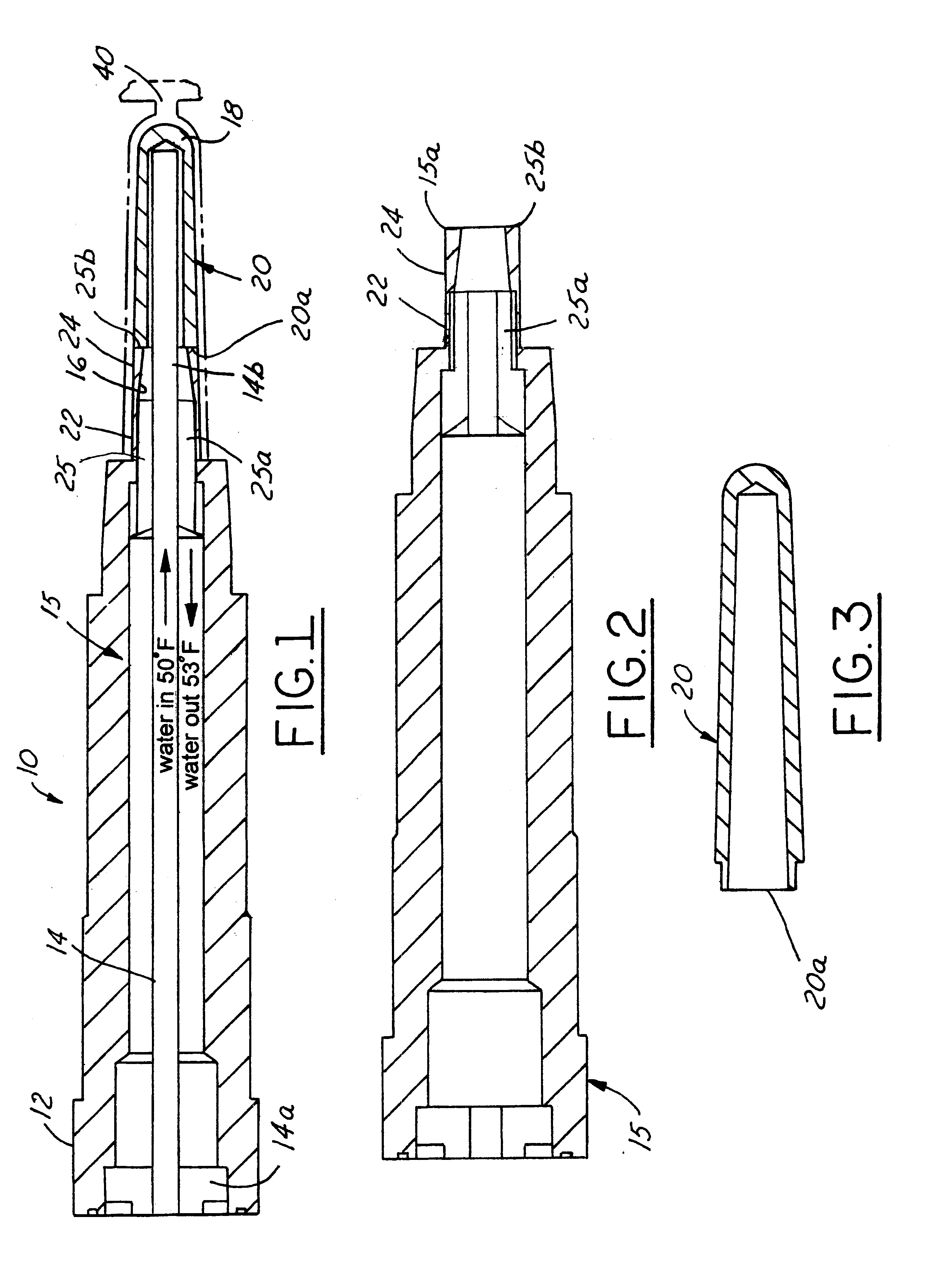 Bubbler tube with integral inlet pipe and bimetal core for injection molding tools and method of making the bubbler tube