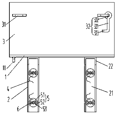 Fabricated building outer protective frame and fabricated building construction method