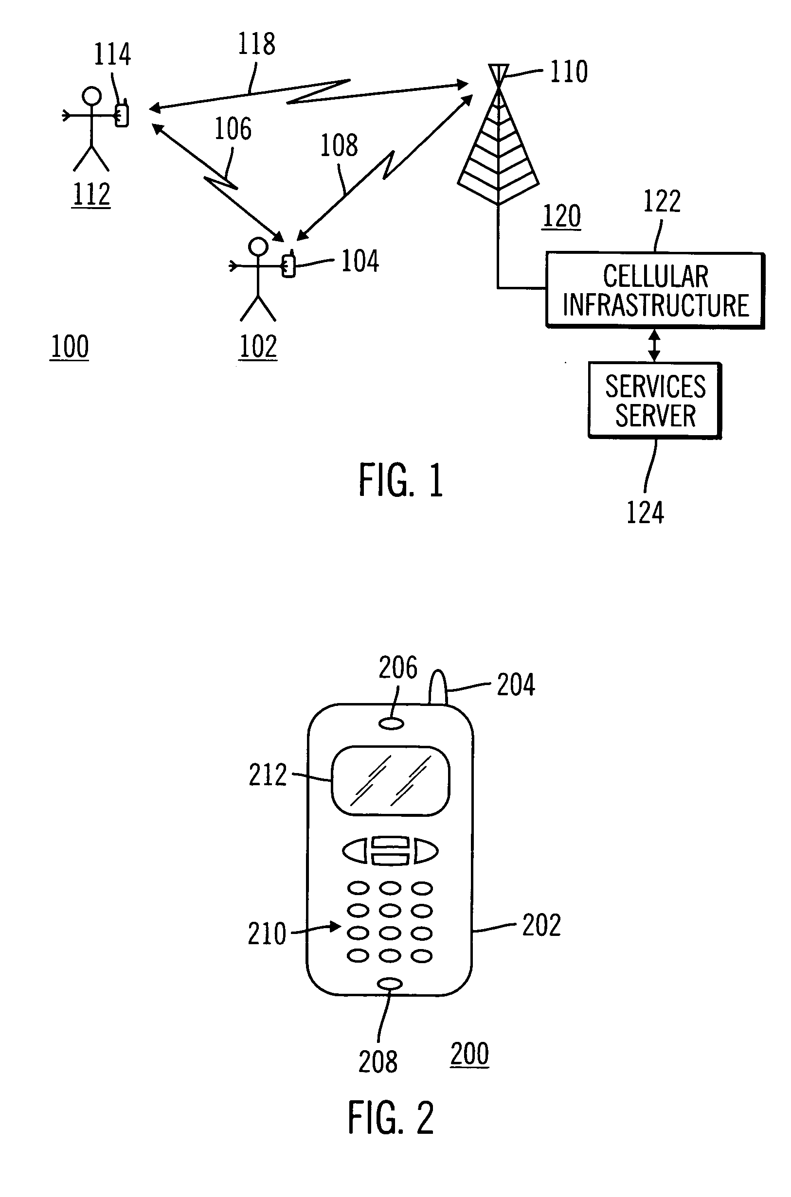 Communications device with low battery notification