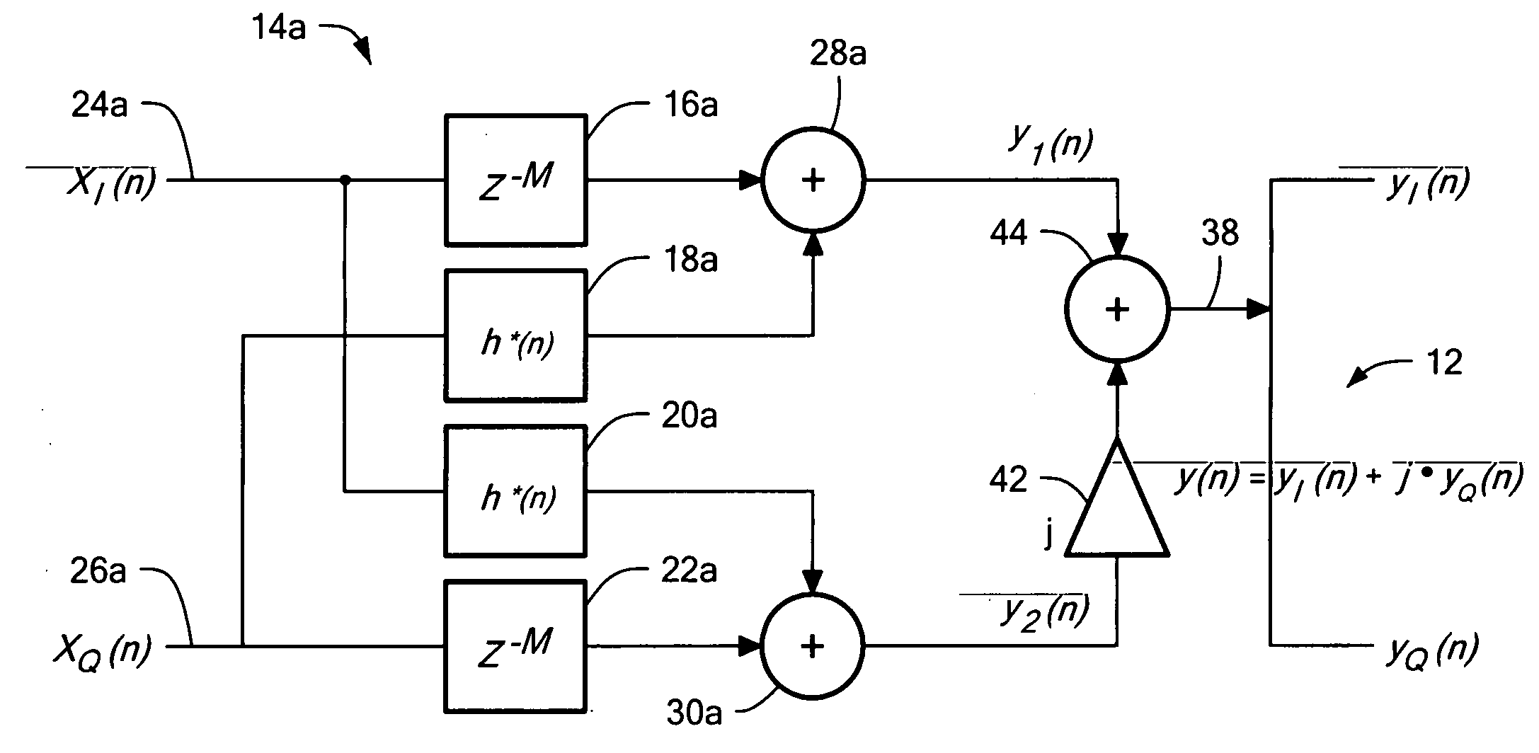 Wideband quadrature imbalance compensation system and method