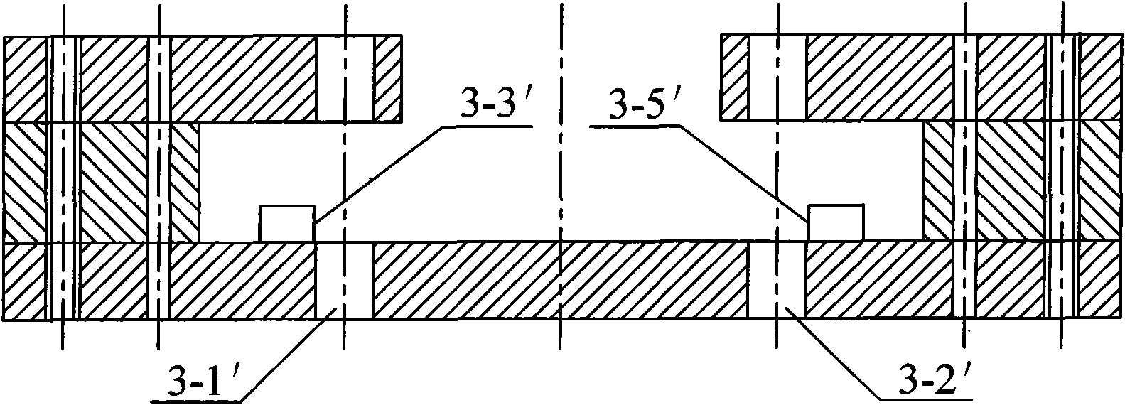 Drill jig for processing positioning holes of bead-fixed ring