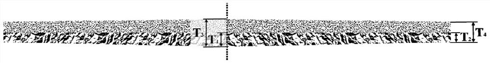 Preparation method of gradient elastic waist for paper diapers with one-way moisture transfer function