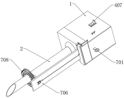 Biopsy needle cleaning device