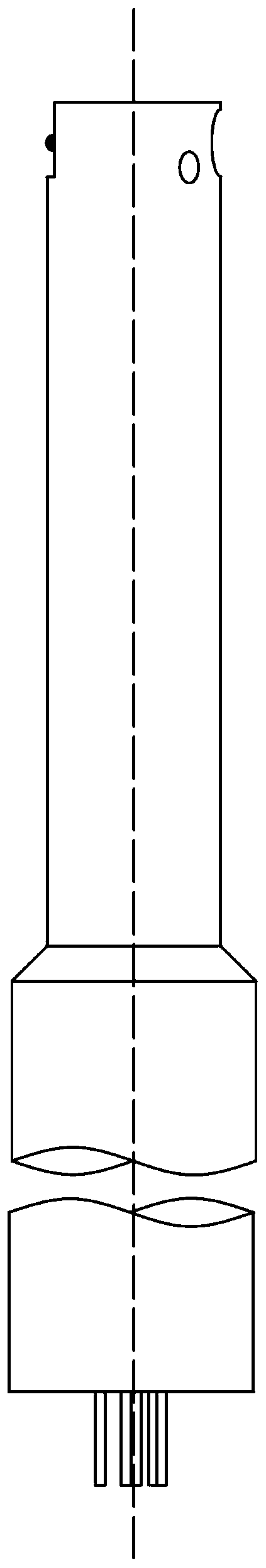 Full-parameter probe for measuring two-dimensional steady-state flow field of boundary layer of outer wall of hub