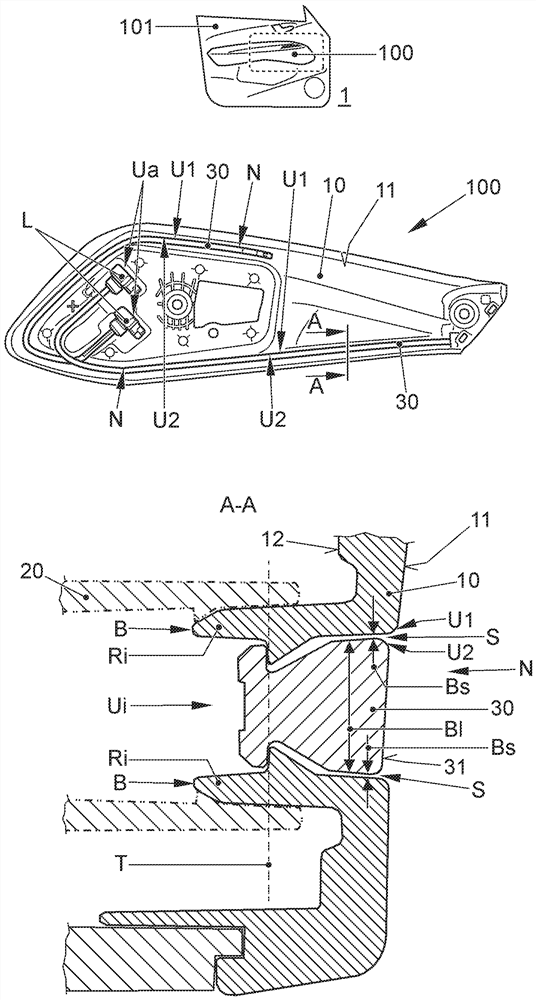 Handle device for vehicle