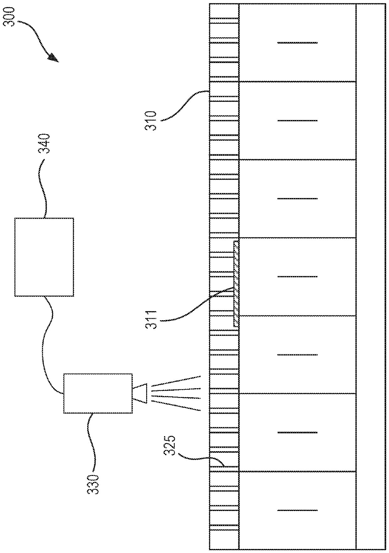 Machine vision acoustic panel repair with retention of acoustic properties