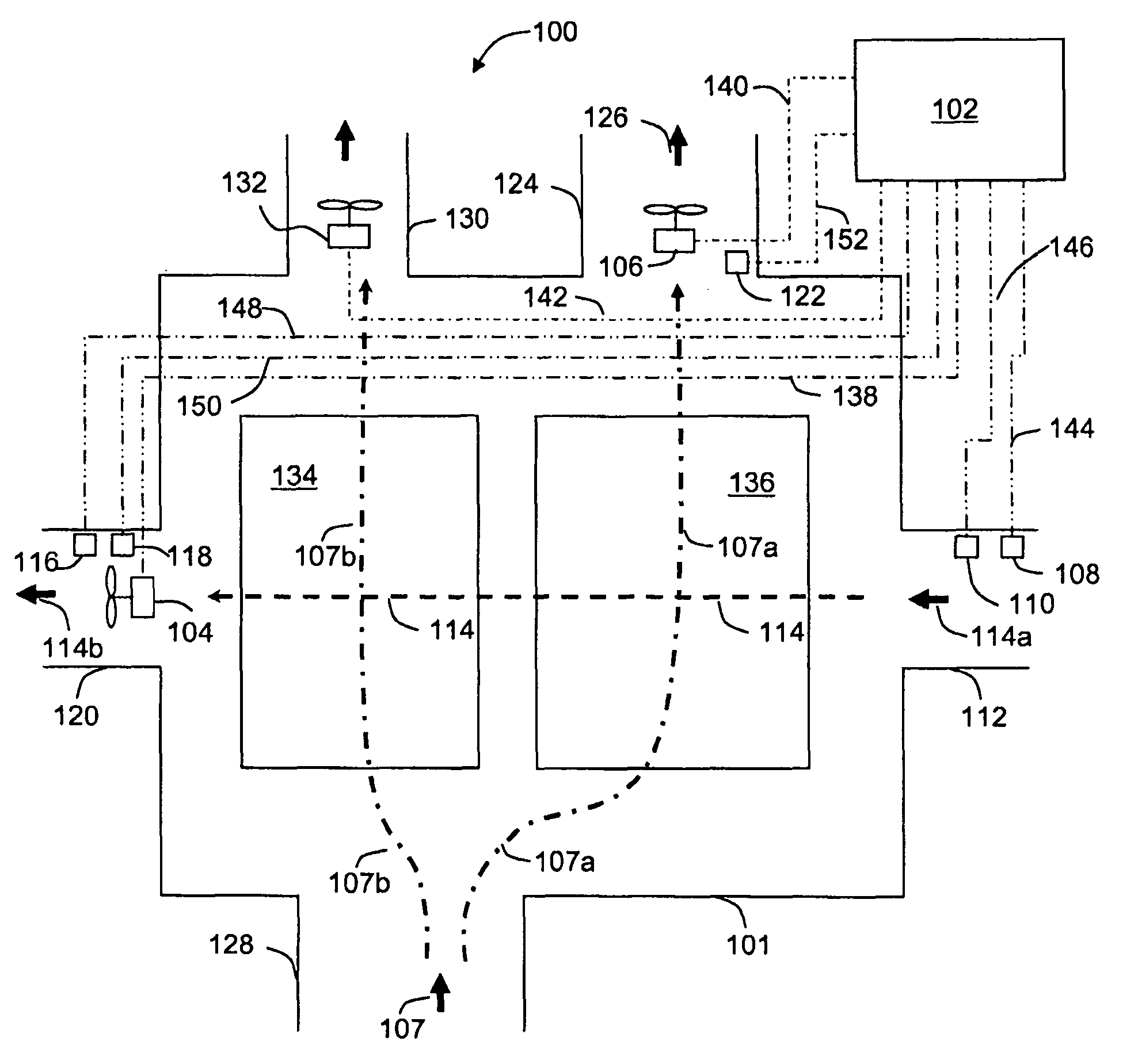Method and apparatus for controlling ventilation systems