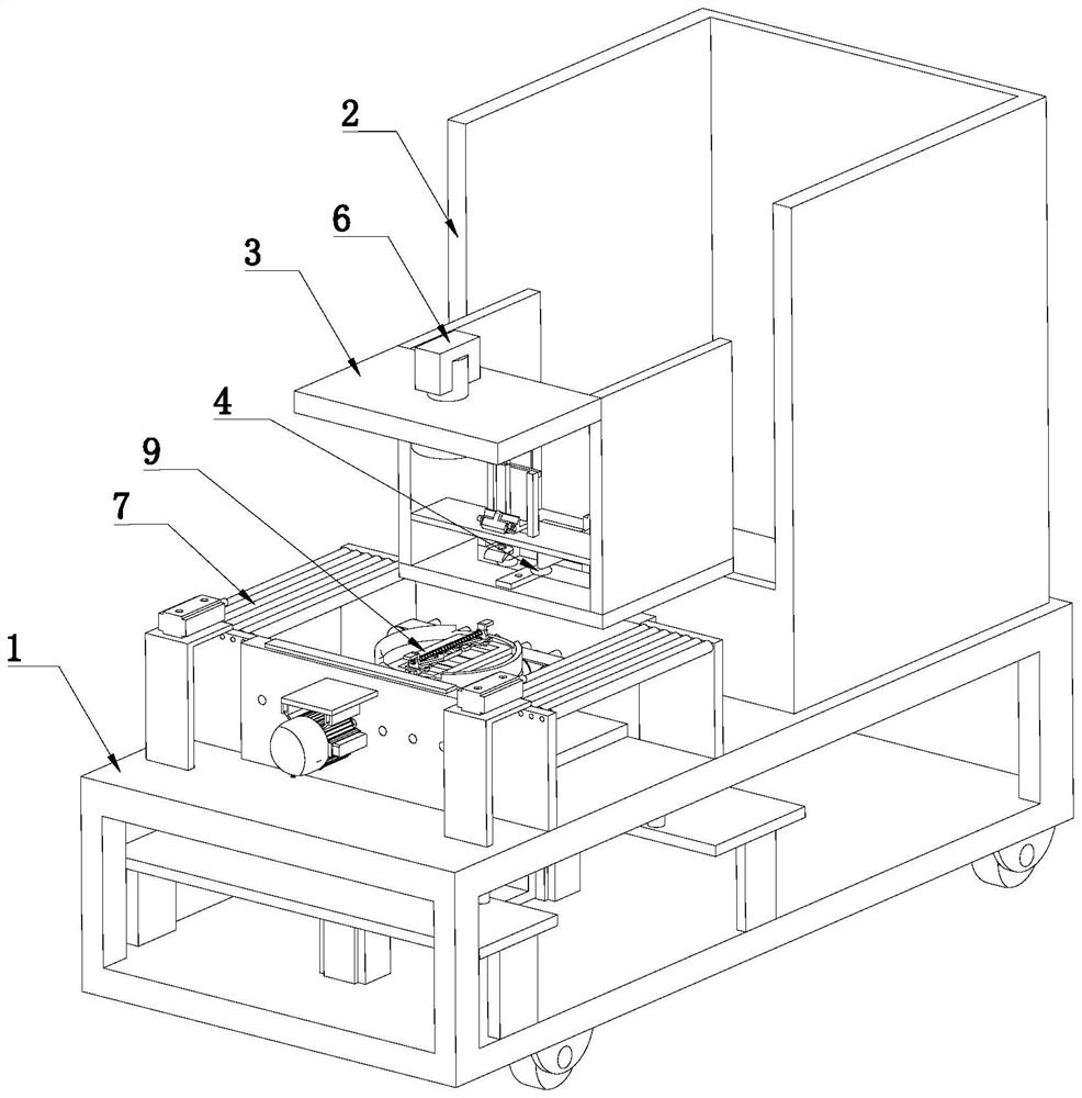 Drum brake outer circle contour total run-out detection device