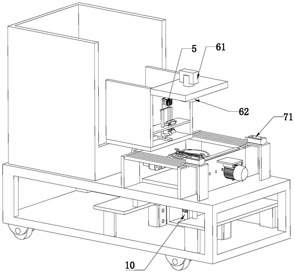 Drum brake outer circle contour total run-out detection device