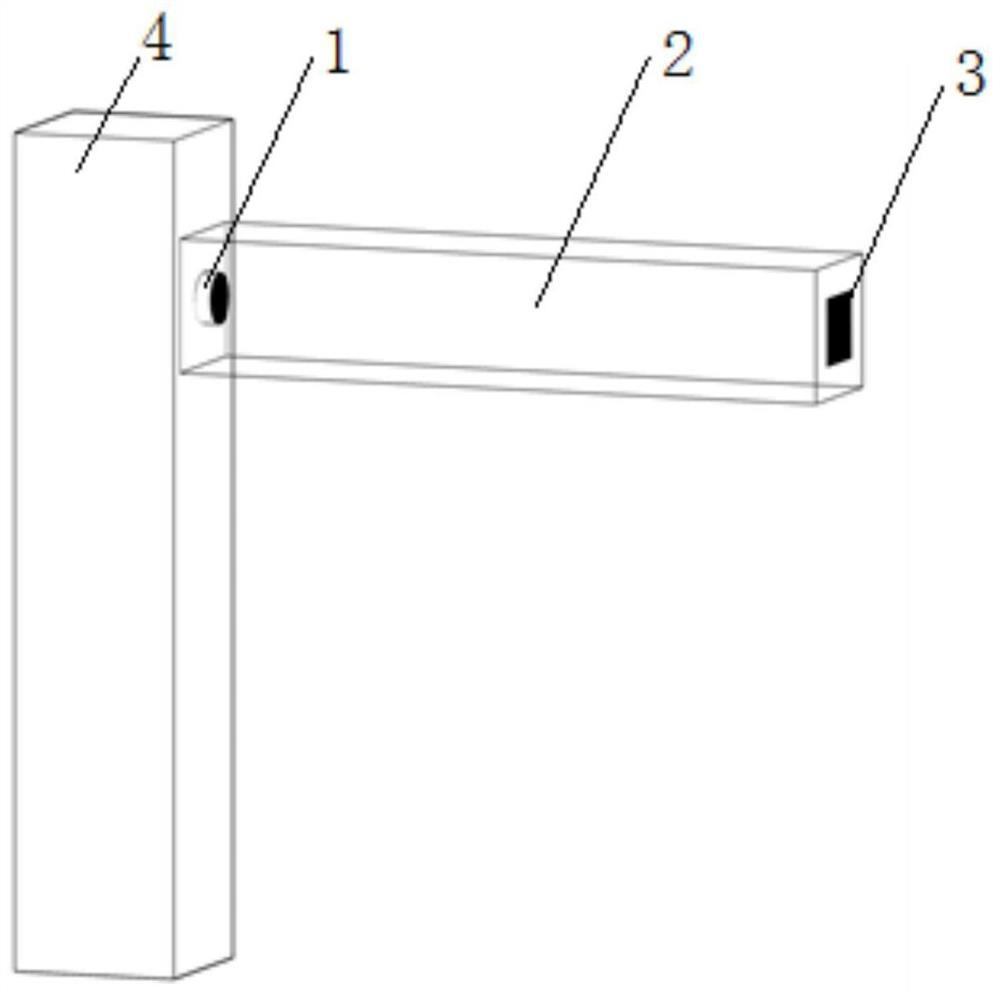 Device, array and system for measuring flame propagation position and speed in large space