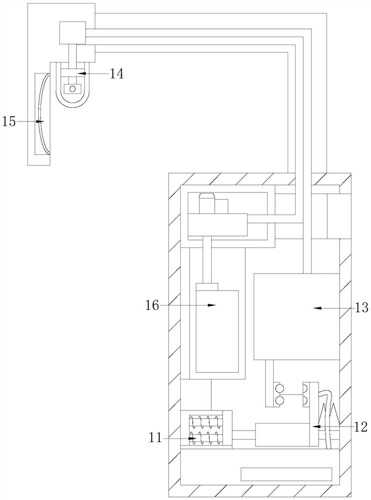 A teaching hanger with lighting function