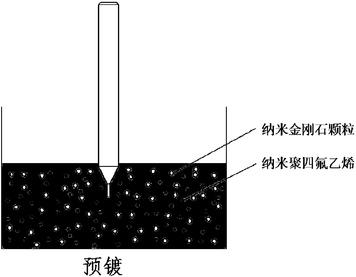 Diamond micro drilling tool and machining method thereof