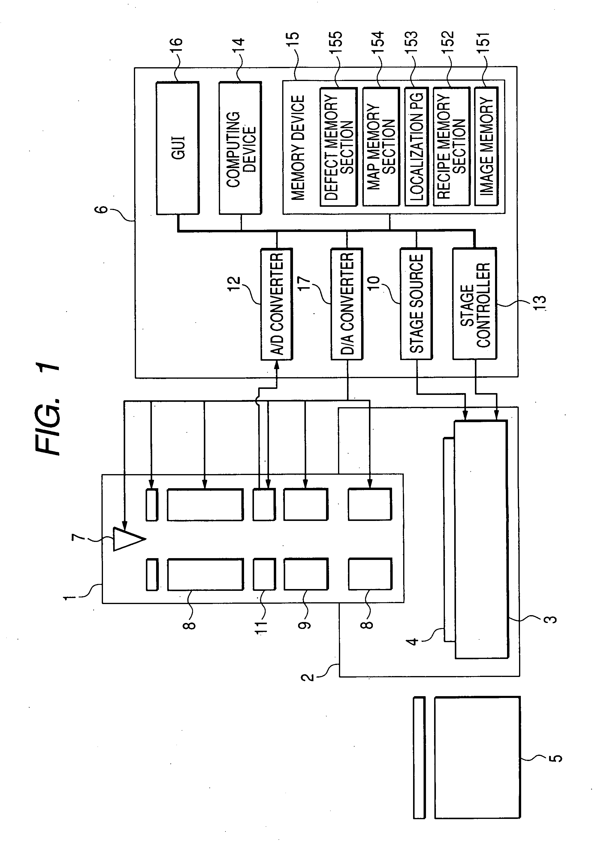 Charged particle apparatus, scanning electron microscope, and sample inspection method