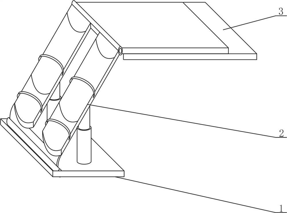 Leg rehabilitation device for lower limb paralysis