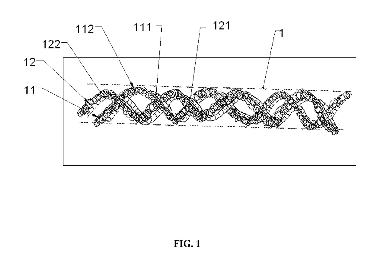 Multi-component elastic yarn, textile fabrics and method of making and apparatus thereof