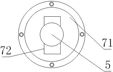 A convenient storage crack ruler