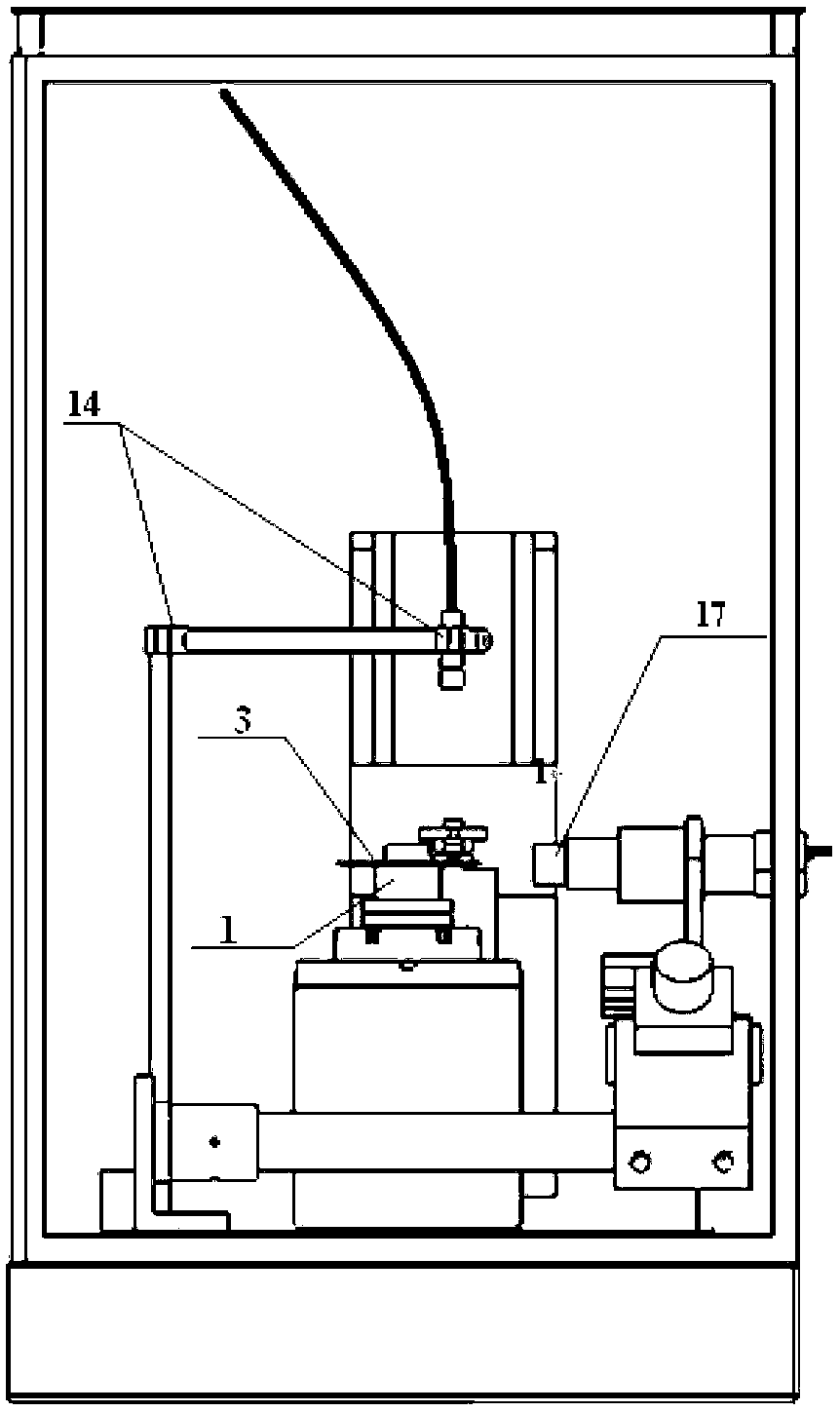 High-speed impact film tribology testing machine and method for evaluating film impact frictional property