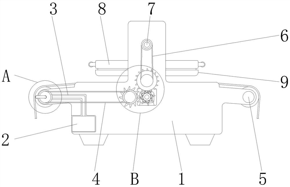 Cloth pressing machine for garment processing