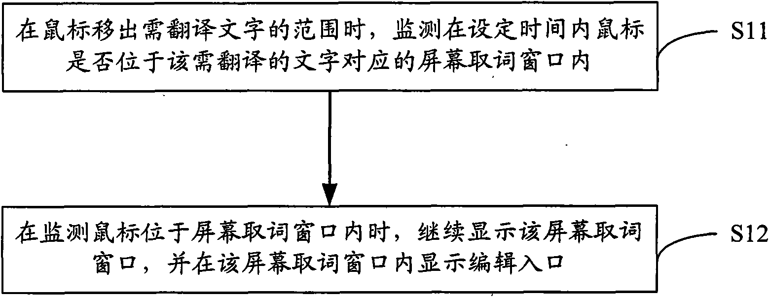 Text translation method and system