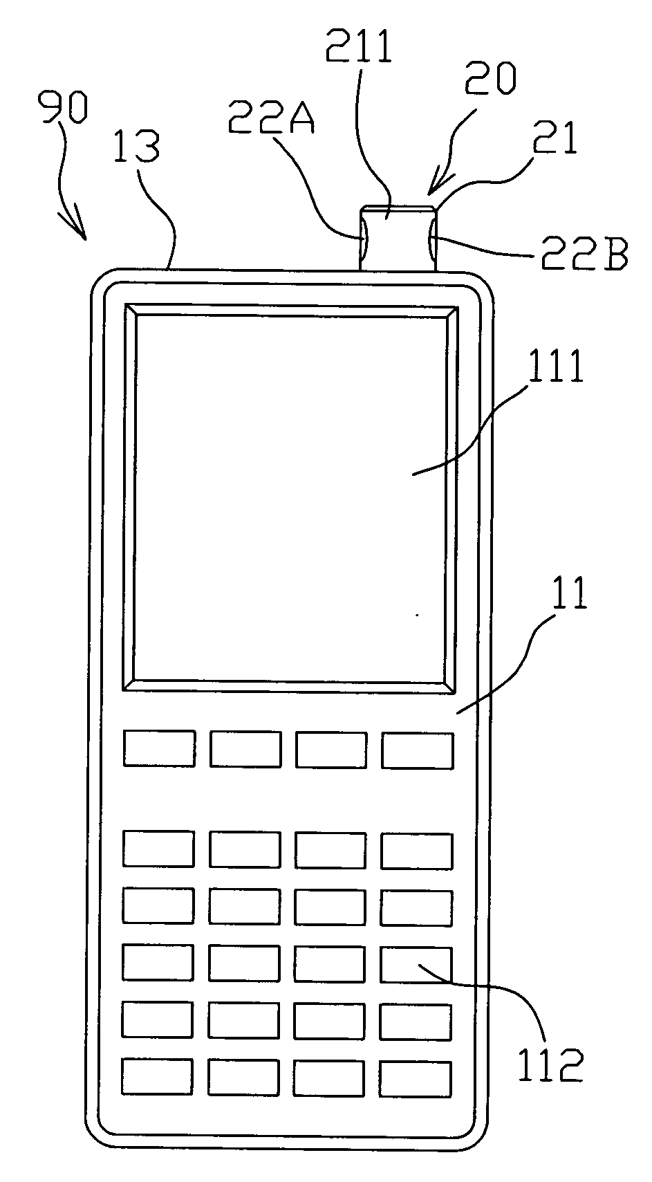 Structure of photographic apparatus