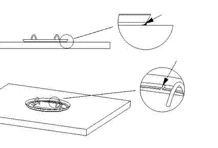 LED packaging method and structure