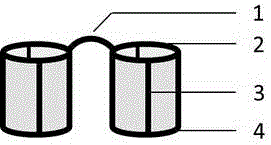 High-ventilation breathing filter placed in nasal cavities