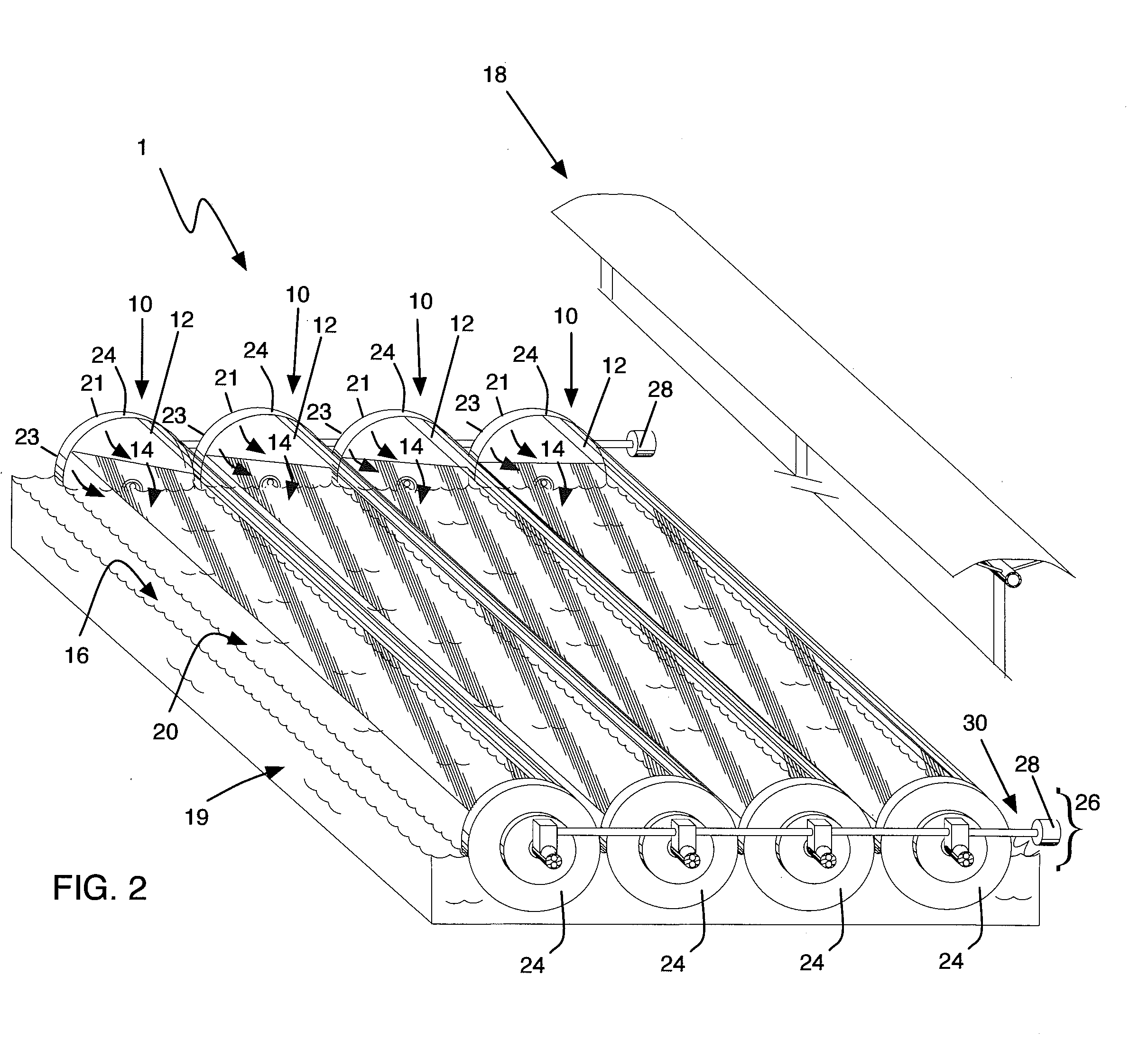 Systems and methods of generating energy from solar radiation using photocatalytic particles