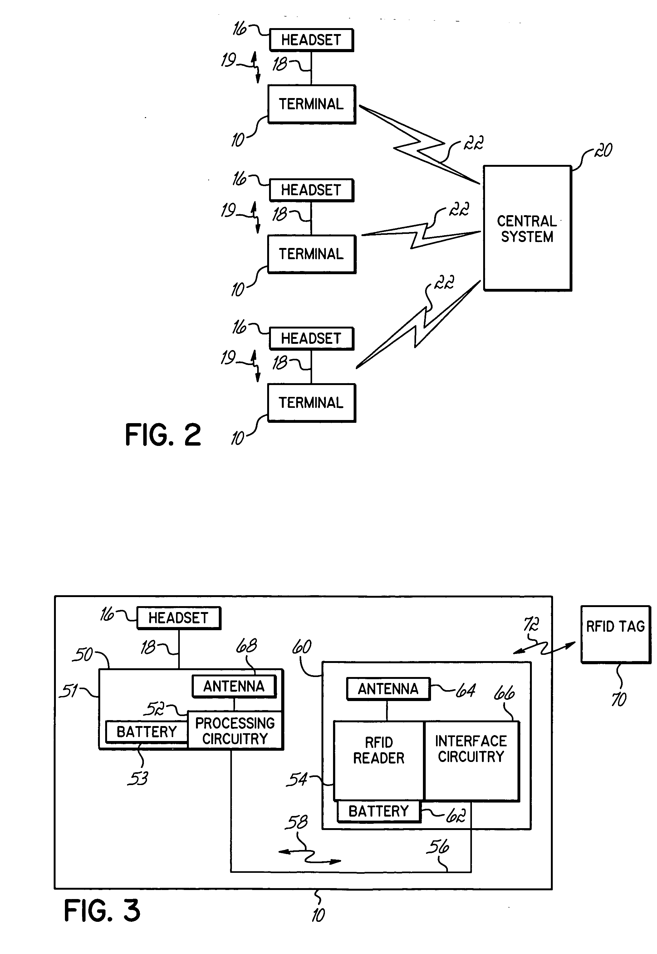 Terminal device for voice-directed work and information exchange