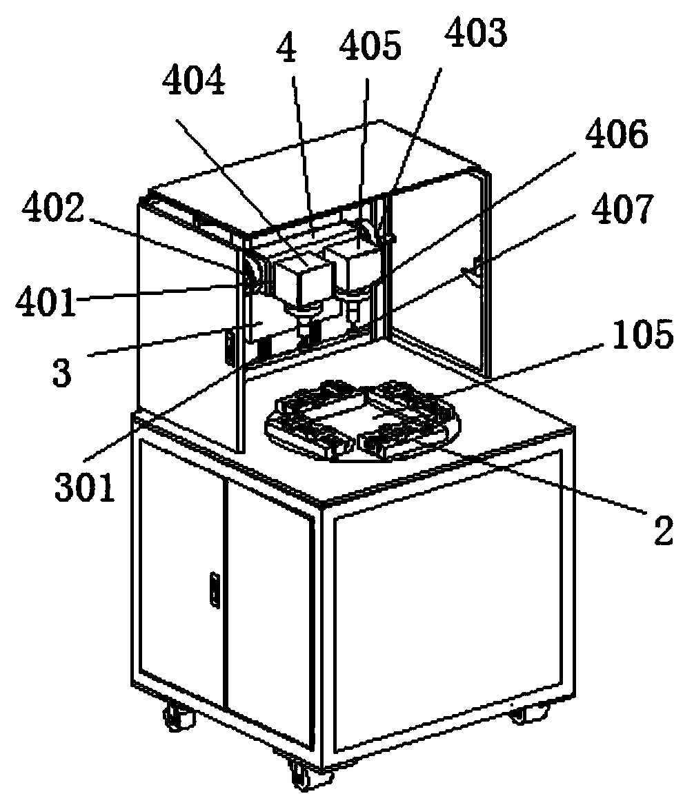 Chip mounting device for electronic component production and chip mounting method of chip mounting device