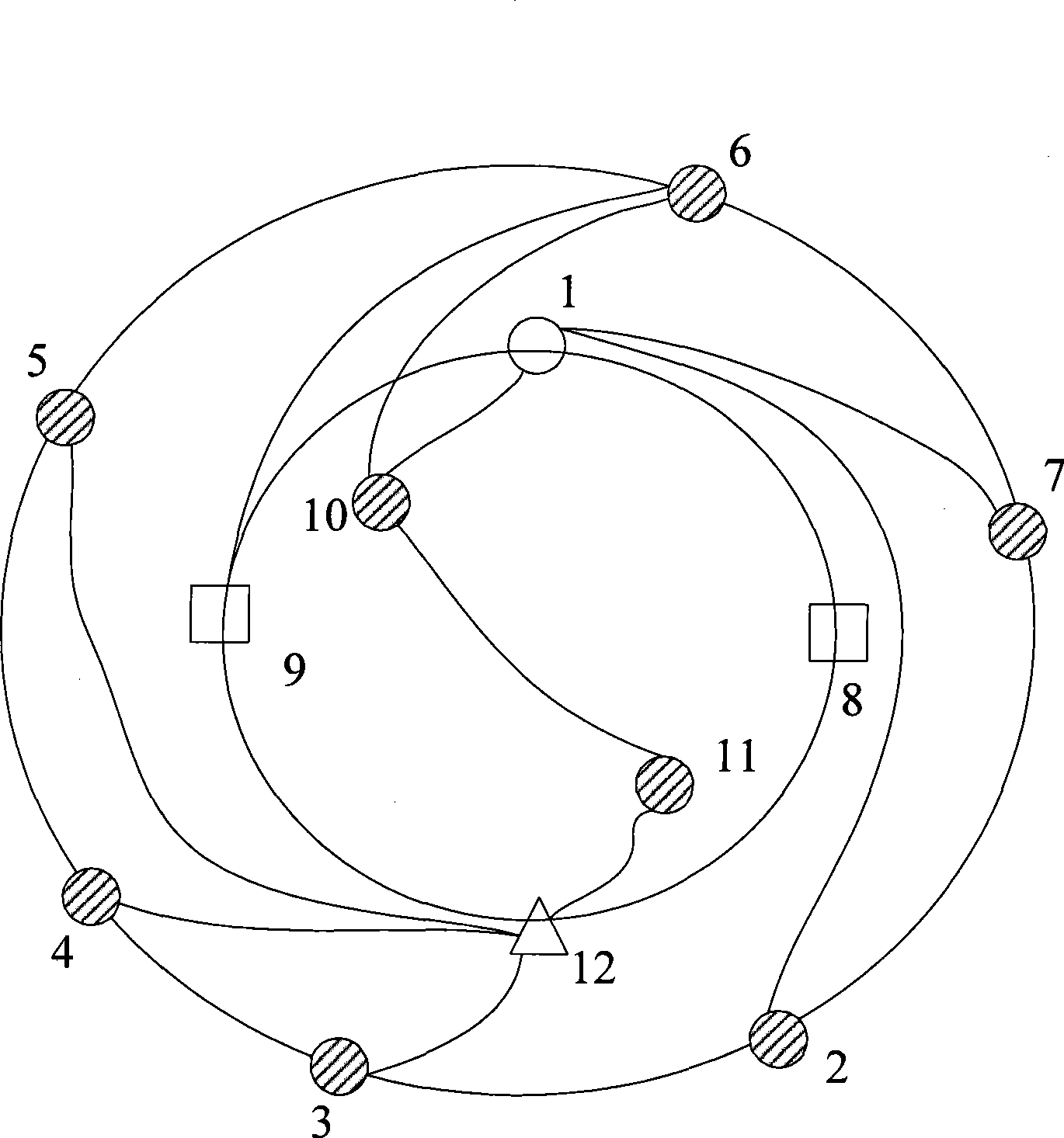 Graph coloring computing method based on annular DNA and its DNA computing system