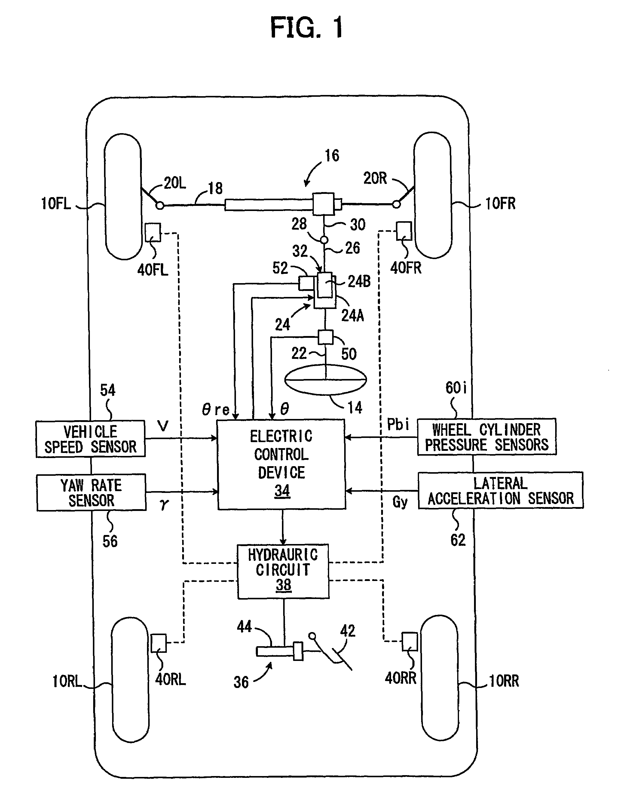 Vehicle stability control device