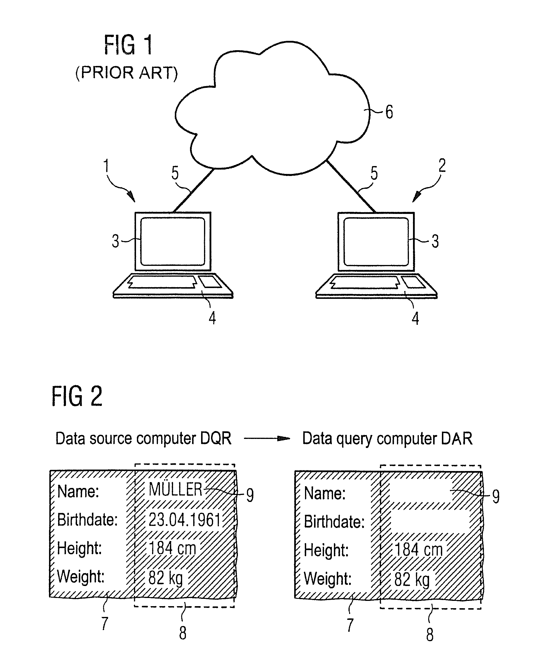 Method for remote transfer of display data between two computers