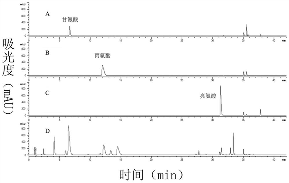 Fingerprint spectrum detection method for ivory scraps in tin powder