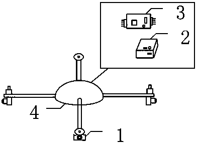 Quad-rotor indoor navigation method based on combination of vision and inertia