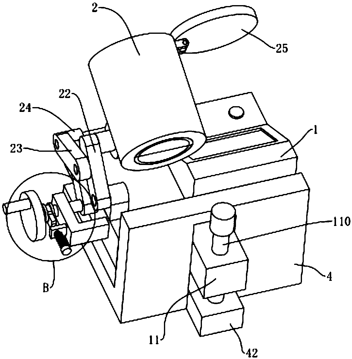 An arm barrel type electronic sphygmomanometer
