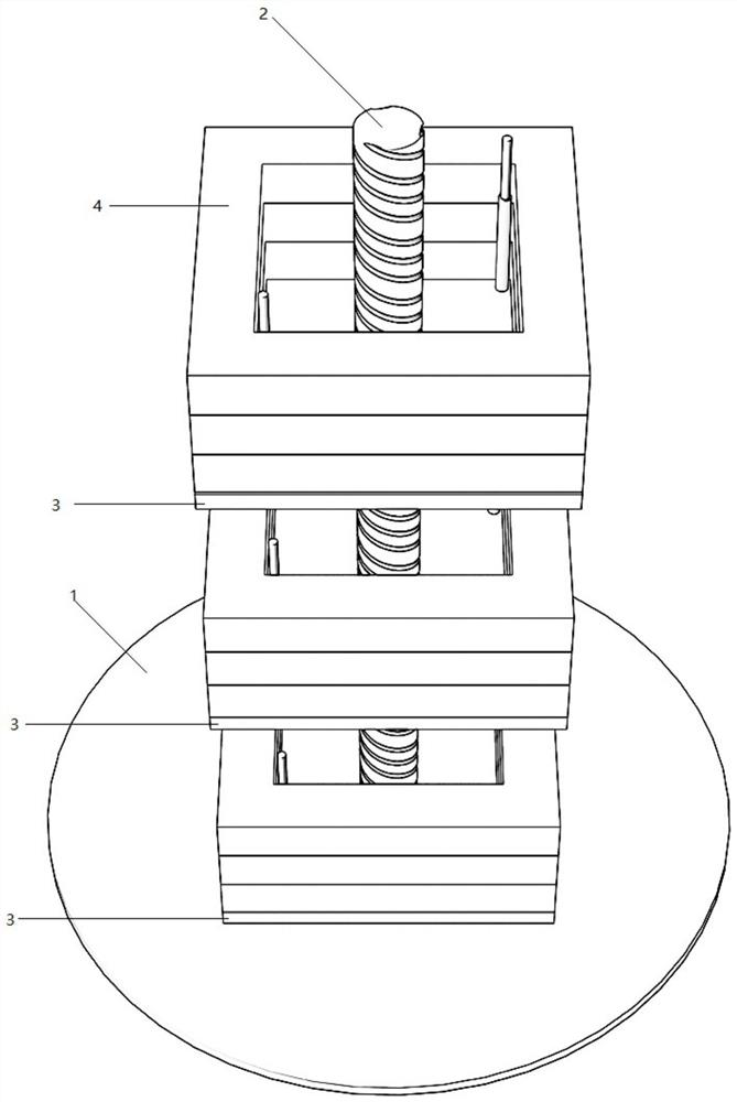 Physical function rehabilitation training pile