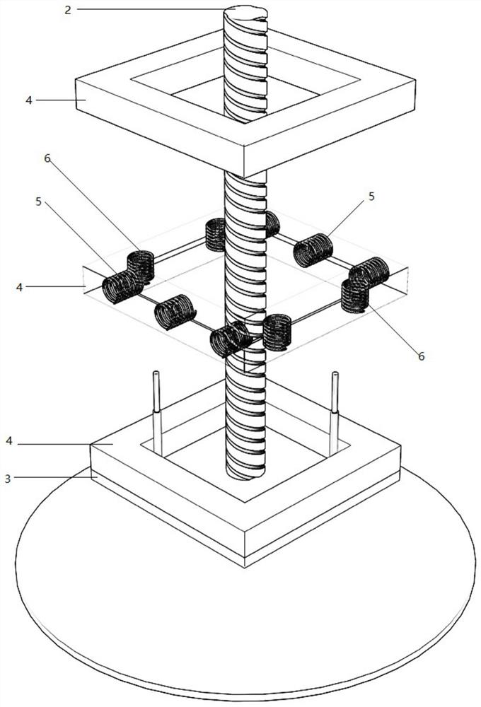 Physical function rehabilitation training pile