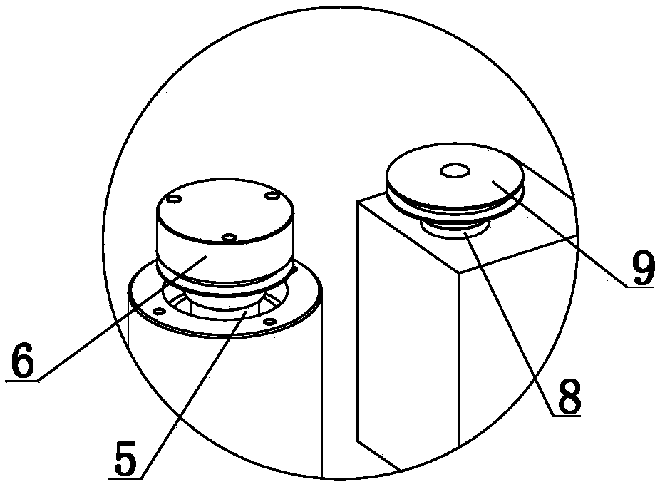 Polyester fiber filter cartridge centrifugal test device