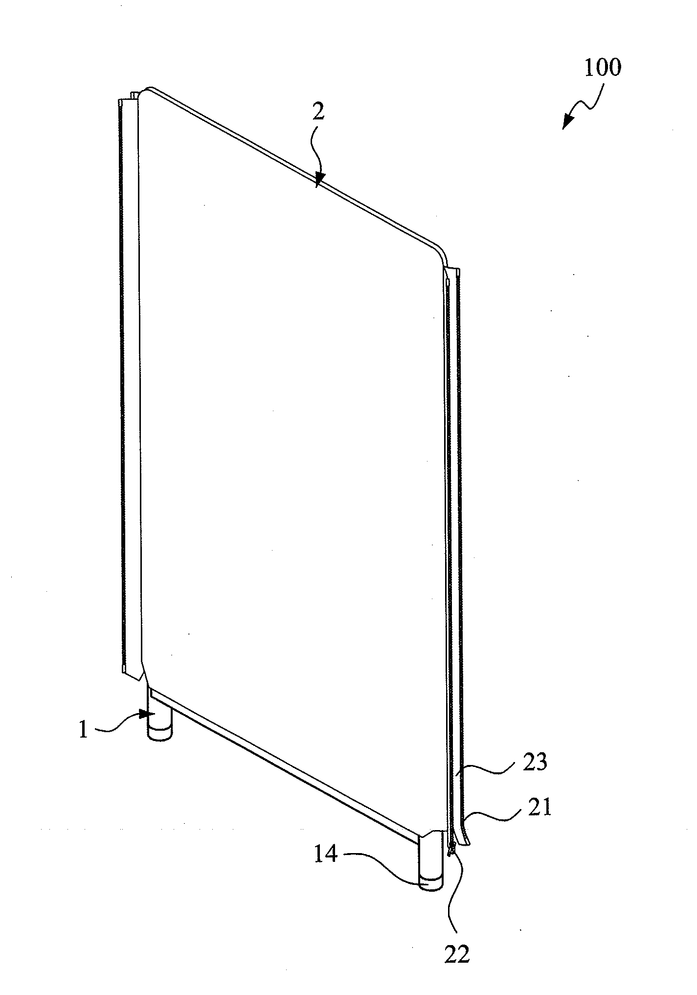 Convenient and portable space partitioning device