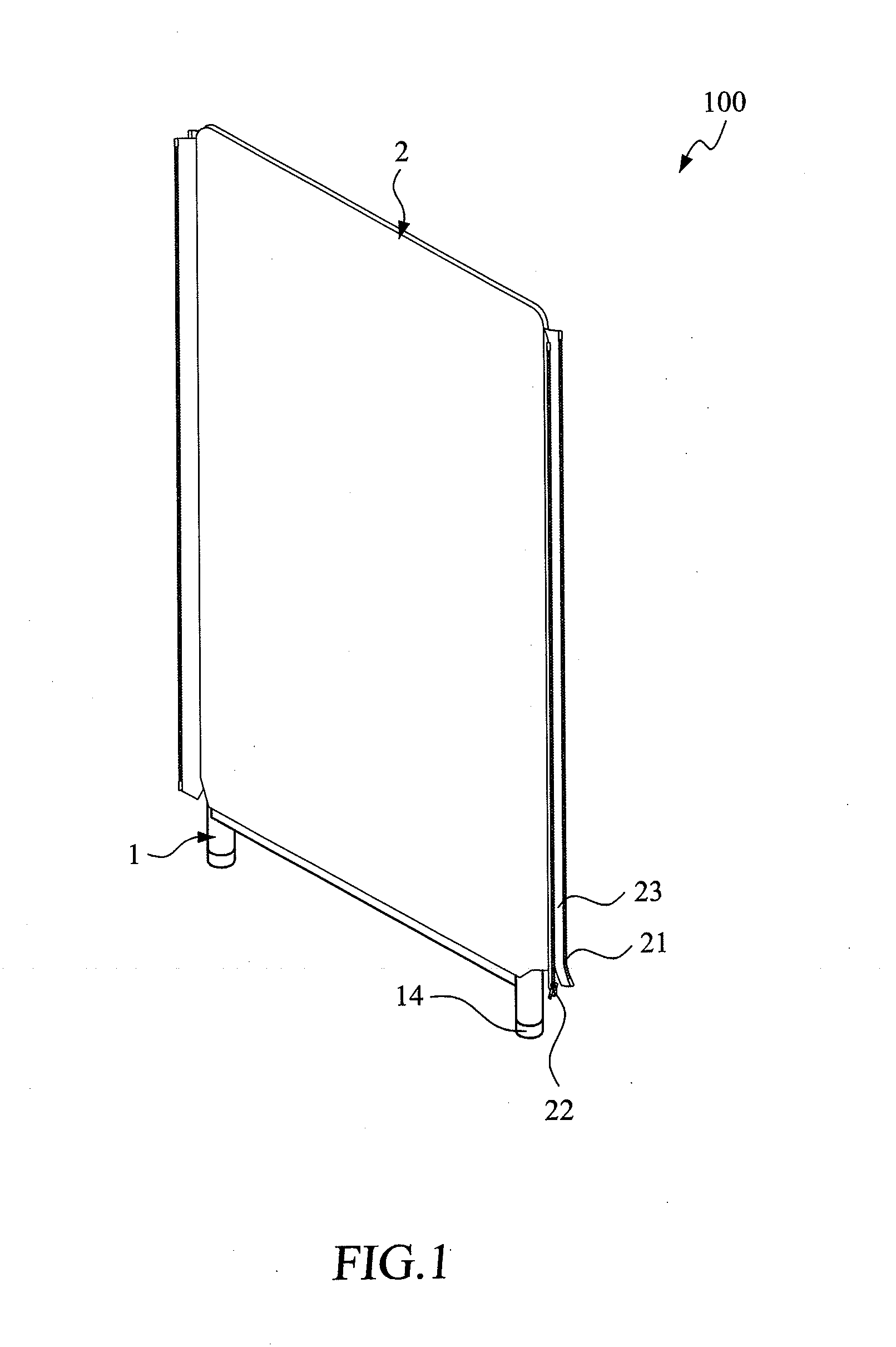 Convenient and portable space partitioning device
