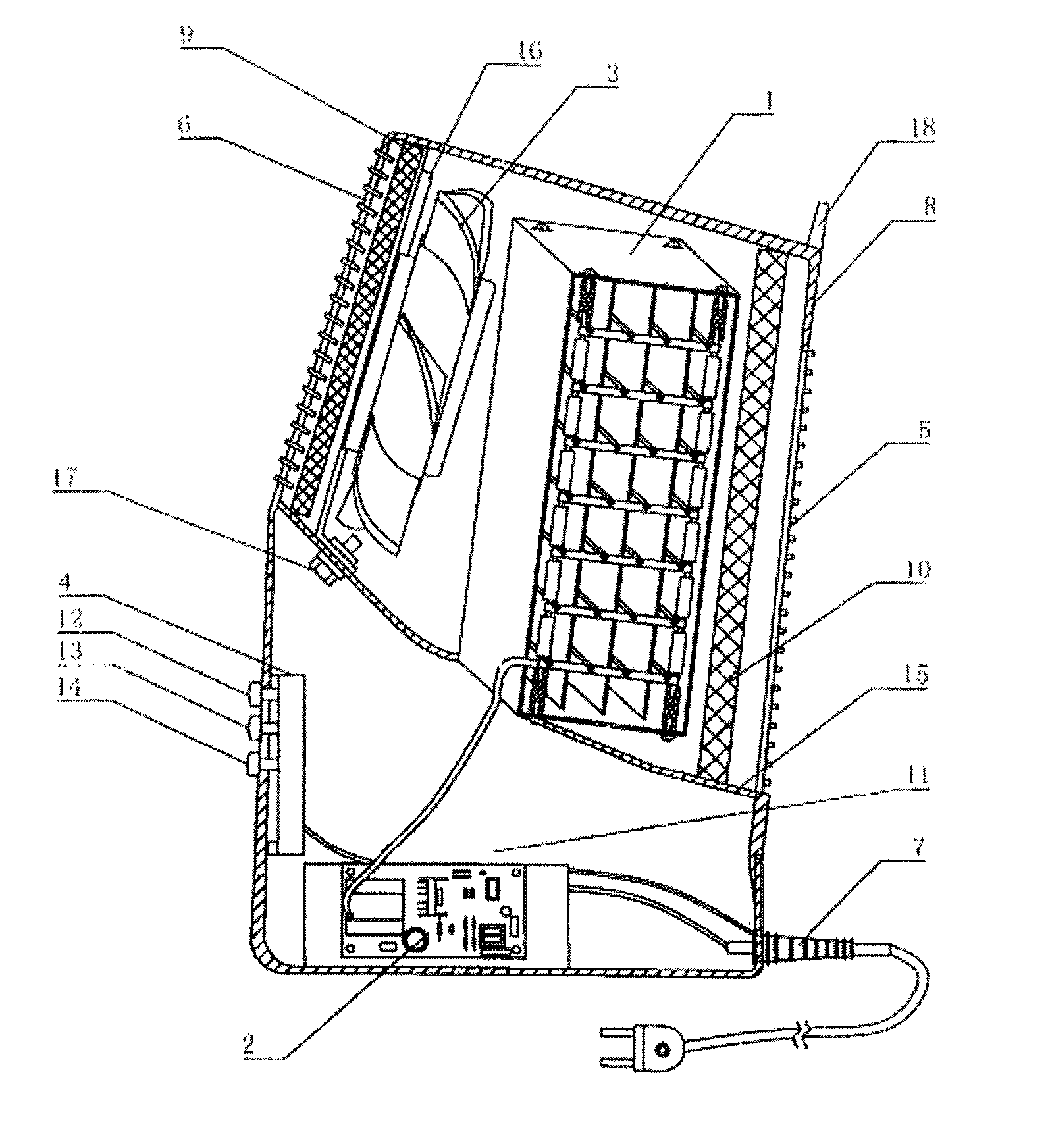 Plasma sterilizing-purifying device and method for air sterilizing and purifying