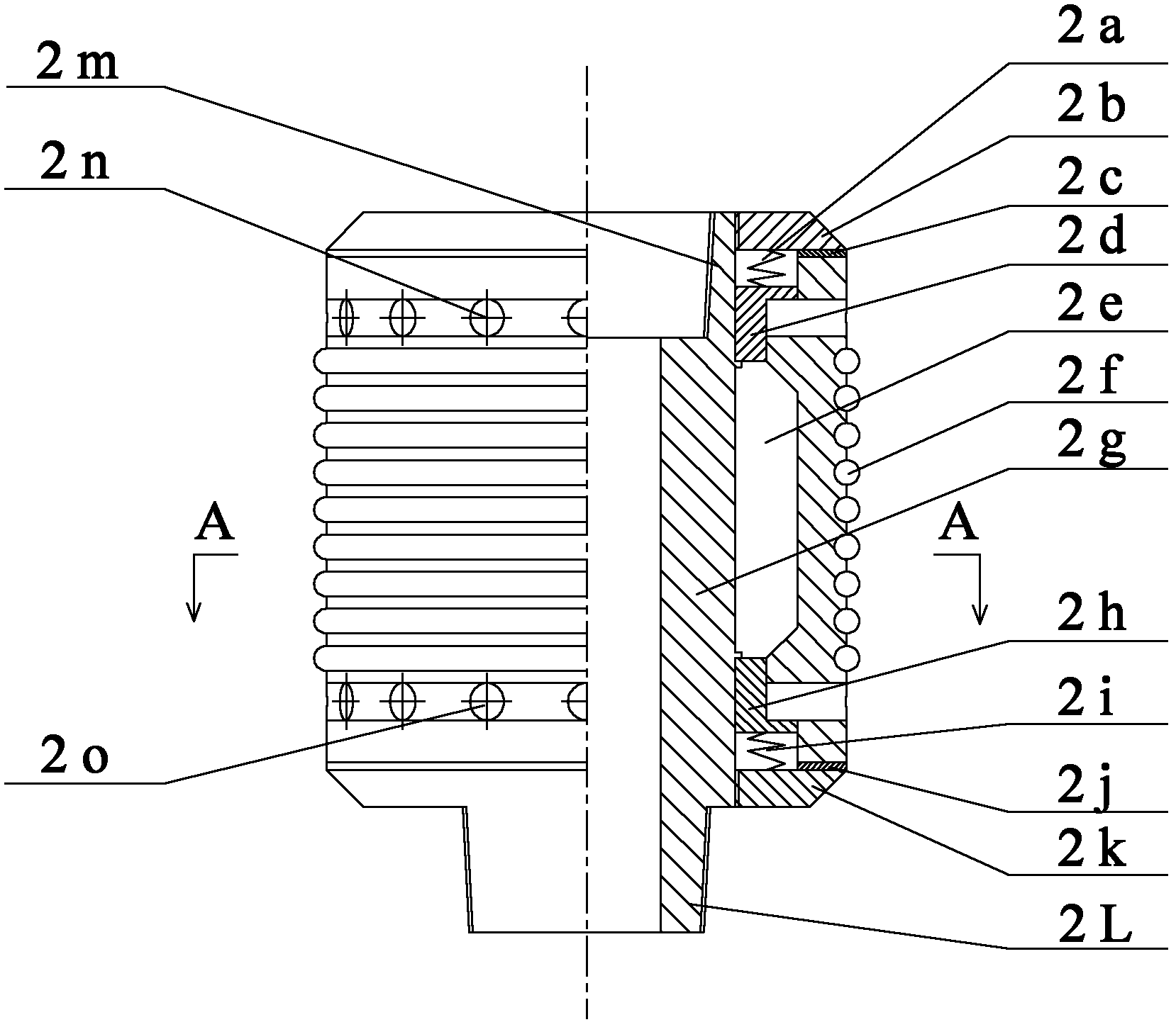 Two-stage two-section separate-injection pipe column capable of back-flushing well and protected by insert seal sleeve and separate-injection method of two-stage two-section separate-injection pipe column