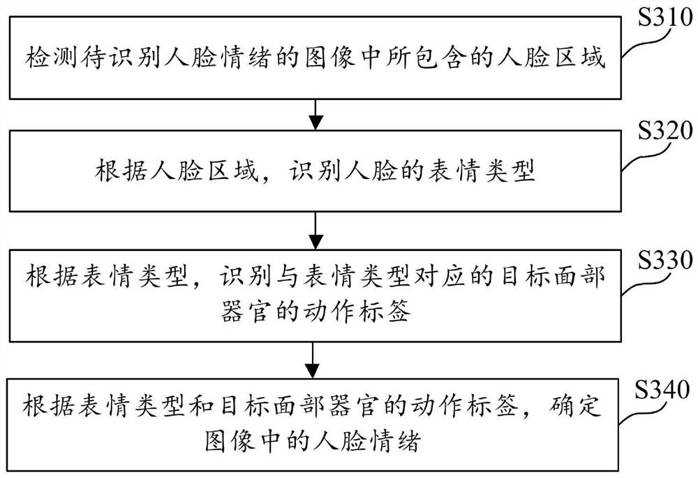 Face emotion recognition method and device, medium and electronic equipment