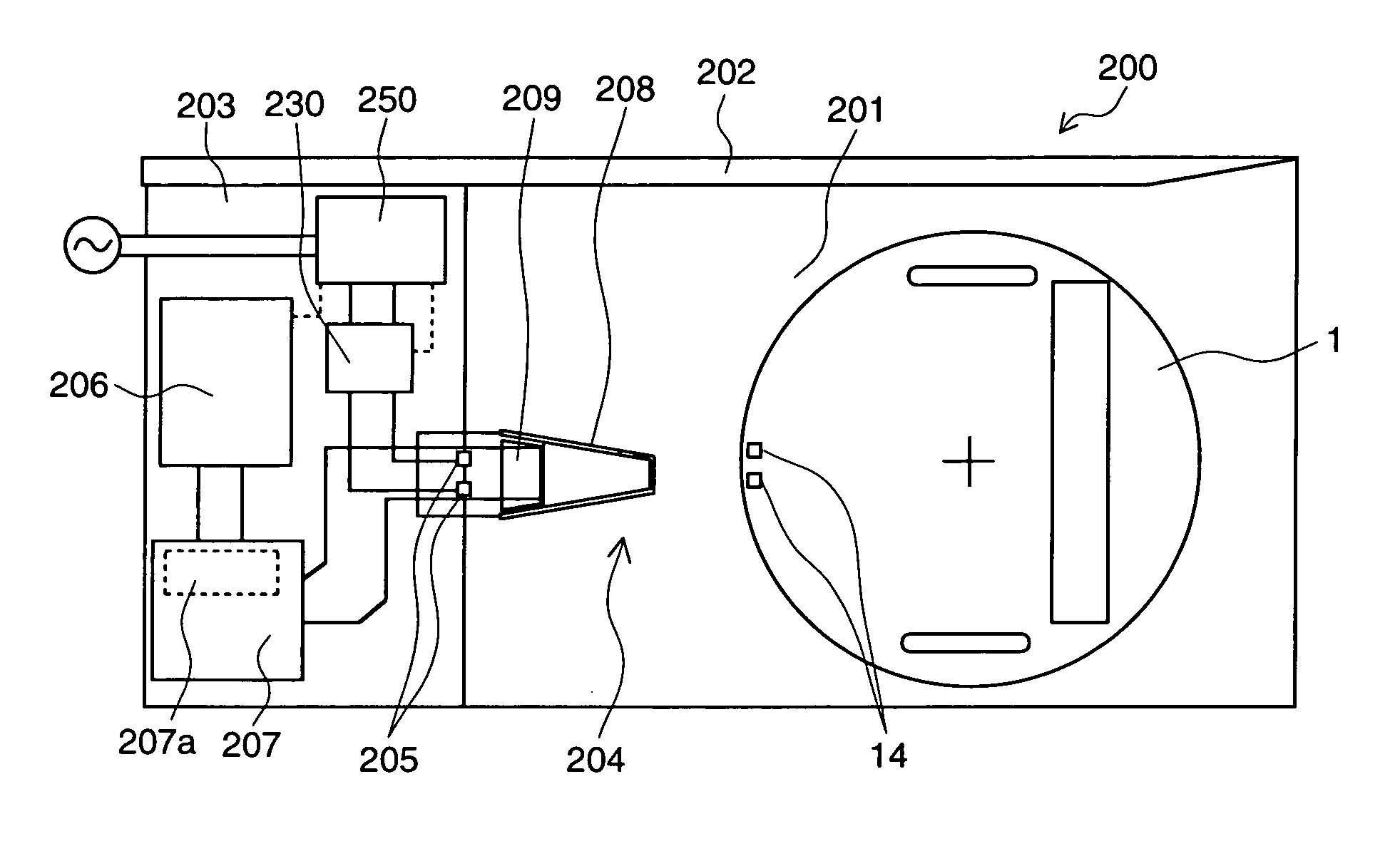 Self-propelled cleaning device and charger using the same