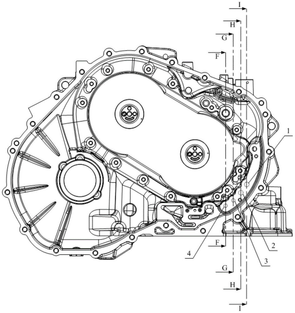 Shell of gearbox