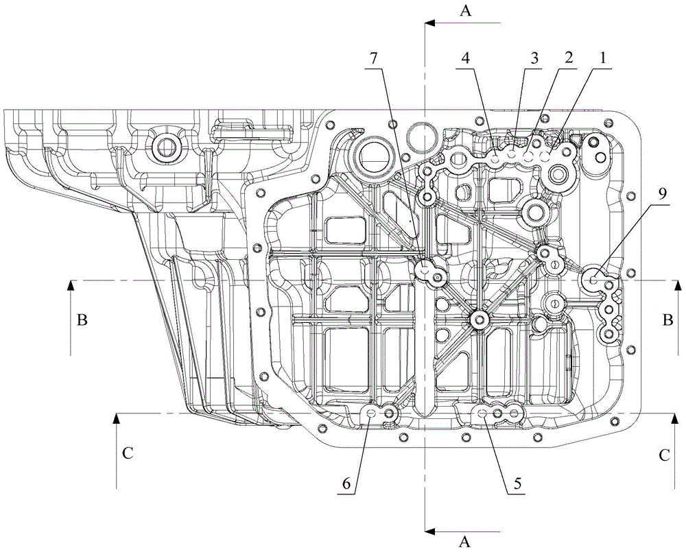 Shell of gearbox