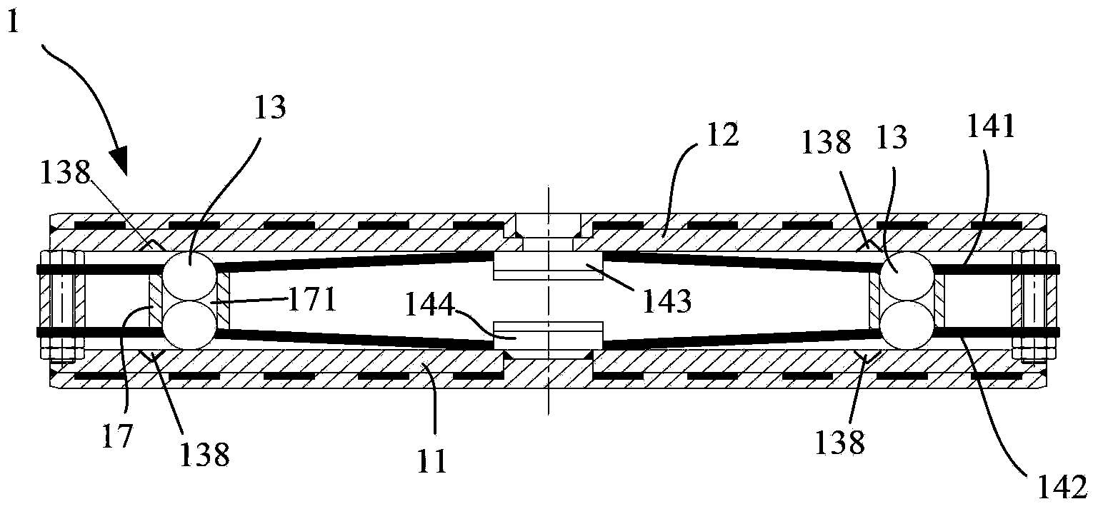 Swinging water-cooled vacuum gate valve and spool component thereof