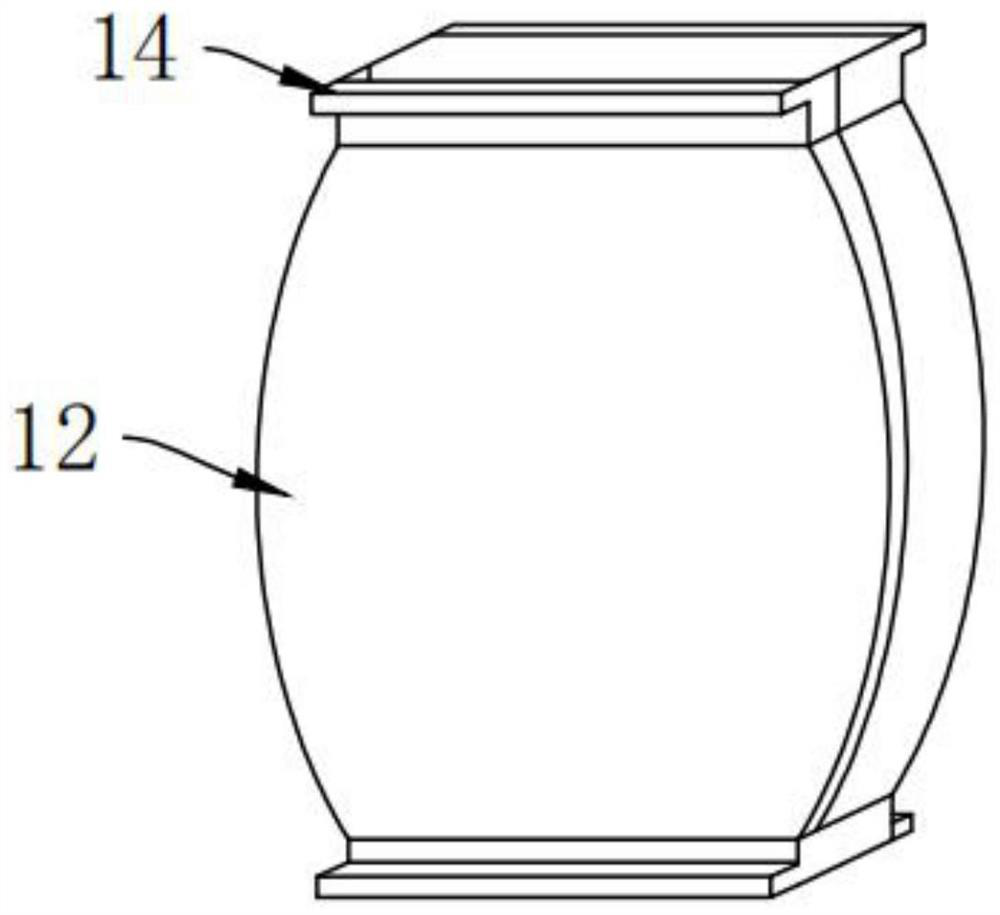 A hot compress nursing device for rheumatism immunity